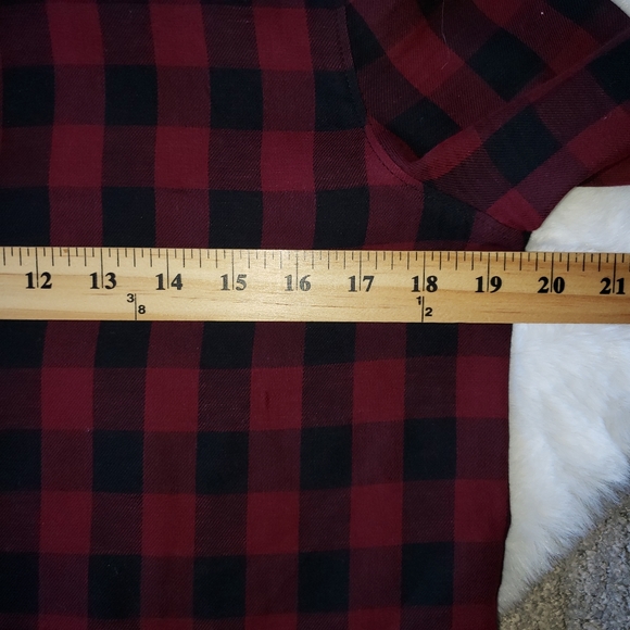 Madewell Lakeside Peplum Top in Buffalo Check - Picture 8 of 16